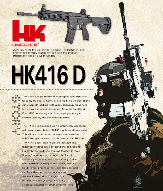 VFC/Umarex HK416D GBBR